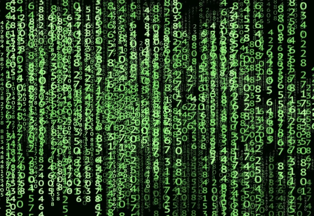 Making Data-Driven Decisions in Complex Businesses: Sticlazuro Limited Industry Insights Caint: Green cascading digits on black background like streaming code (digital rain)