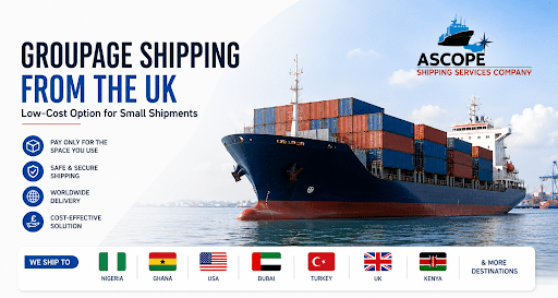 Groupage Shipping from the UK: Low-Cost Option for Small Shipments